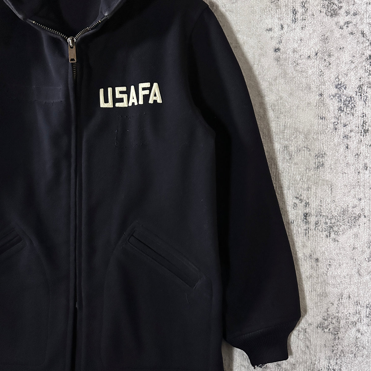Brill Bros. USAFA Cadet Hooded Parka Black Size Medium Regular